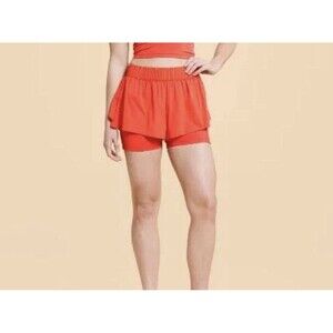 NWT Blogilates Ruffle Shorts Black 3x Women's Athletic Yoga Running Activewear